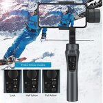 Foldable Gimbal Stabilizer Manufacturer - OEM F6 Pocket Sized Selfie Stick for IOS/Android Handy