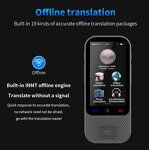 AI Language Translator Device Factory - OEM Smart AI S80 Pro Portable Color WiFi Android 138 Languages
