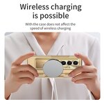 Phone Cases Supplier - OEM Magnetic Folding with Screen Protector Pen Slot for Samsung