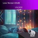 Smart Portable Projector Factory - OEM 2024 Y400 Android 12.0 with 300 ANSI System HD 4K Wifi6