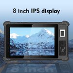 IP65 Waterproof Tablet Manufacturer - OEM Good Quality 8 Inch Android 10 Touch Screen NFC Built-in 8000mAh
