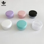 Mini Plastic Clear Jar Factory - Wholesale in stock 3g-10g for Face Cream