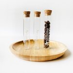 Glass Tube with Cork Supplier - Custom Size Logo Glass Test Tube