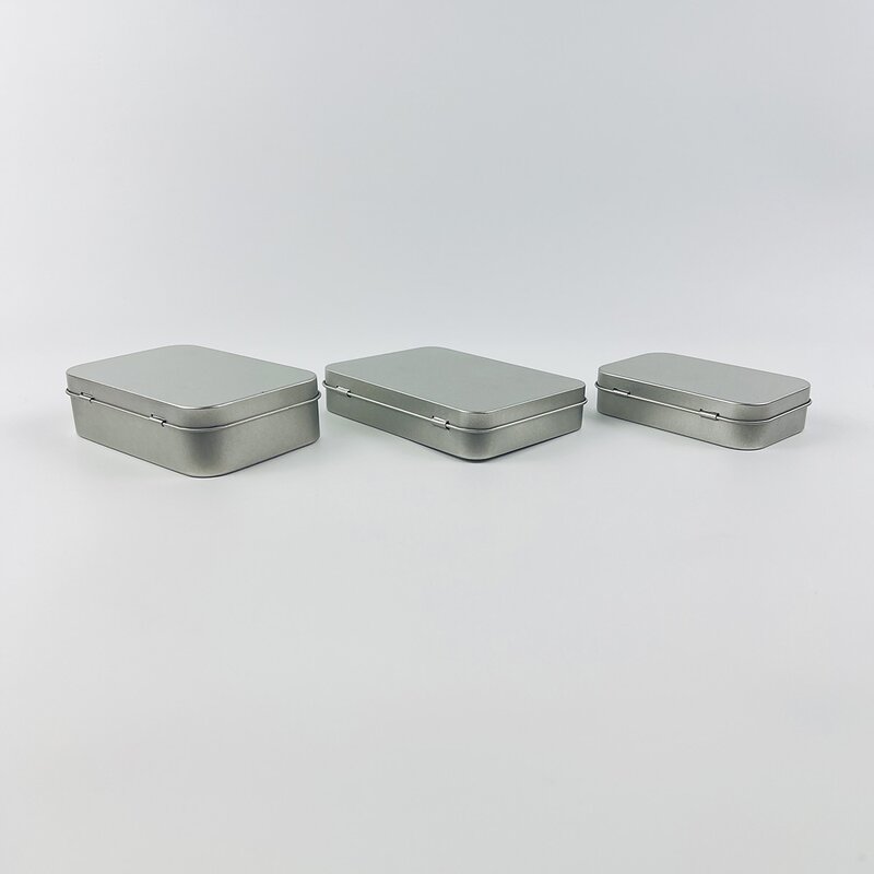 Storage Tinplate Box Manufacturer - Food Grade Rectangle Portable Mini