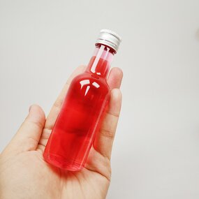 Plastics Spirit Bottles Factory - Custom Colors Stickers 30ml-100ml with