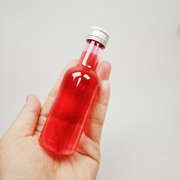 Plastics Spirit Bottles Factory - Custom Colors Stickers 30ml-100ml with