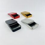 Chocolate Beans Tin Factory - Custom Printing Empty Embossied Hinged Tins