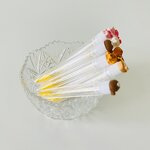 Eyelash Mascara Wand Supplier - Tube Spoolie Nylon False Lash Tool Set