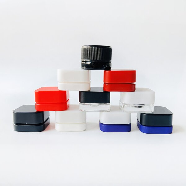 Children Resistant Glass Jar Supplier - Glass Factory 3g-15g Round Square