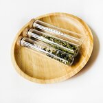 Glass Tube with Cork Supplier - Custom Size Logo Glass Test Tube