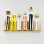 Glass Bottle with Metal Lid Supplier - Premium Vial for Spice Packaging