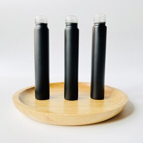 Black Glass Pre Tubes Manufacturer - 120mm Childproof Rolled with Screw Caps