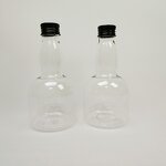 PET Plastic Liqueur Bottle Factory - Custom Labeling Printing Transparent