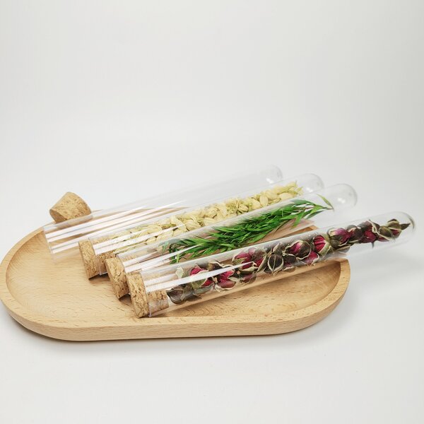 Plastic Test Tubes Factory - Manufacturers Wholesalers 125mm with Cork