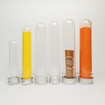 Plastic Test Tube Manufacturer - 40ml with Screw Cap Metal Lids Candy