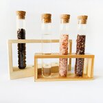 Spice Glass Vial Factory - Different Size Bottle With Cork