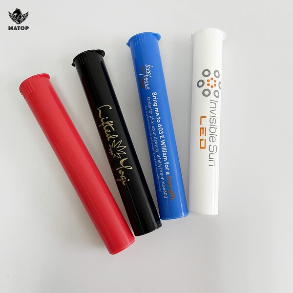 Plastic Tubes Containers Supplier - King Size 120mm Child Resistant Pop Top