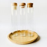 Glass Test Tube Manufacturer - Wholesale with Cork for Spice Packing