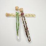 Plastic Vials Supplier - 125mm Test Tubes Plastic with Cork Stopper