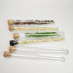 Plastic Test Tubes Factory - Customized Printing Logo 150mm with Cork