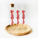 Amber Glass Vials Supplier - Custom 106mm-122mm Pre Packaging Rolled Tubes