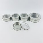 Christmas Cake Tin Factory - Wholesale Custom Logo Round Gold Tin with Window