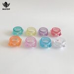 Mini Plastic Clear Jar Factory - Wholesale in stock 3g-10g for Face Cream