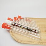 Plastic Test Tubes Manufacturer - Eco-friendly 75mm with Cork Lid