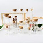 Glass Bottle with Cork Supplier - Custom Clear for Spice Packaging