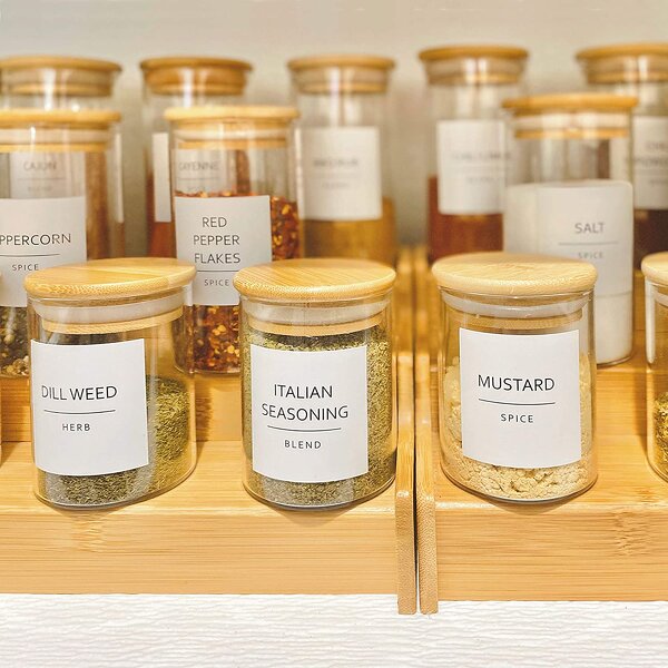 Spice Glass Jars Supplier - Wholesale Custom Printed Borosilicate Bamboo