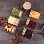 Food Spice Glass Container Factory - Food Grade 1-10 oz Transparent Storage