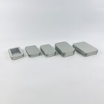 Small Tin Box Supplier - Wholesale Custom Colorful Logo Square Hinge Cap