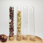 Plastic Vials Manufacturer - 180mm Plastic Test Tubes with Cork Lid