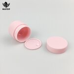 Plastic Cream Jar Factory - Colorful with Lids Pink 5g-50g Jar