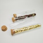 Plastic Test Tubes Supplier - Customized Printing Label 150mm with Cork