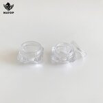 Diamond Shape Cosmetic Jars Supplier - Stock 3g 5g Plastic for Cream