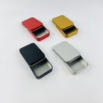 Rectangle Tin Case Supplier - OEM ODM Empty Mint Cosmetic Lip Balm