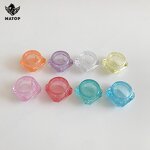 Plastic PP Jar Supplier - Produce logo label printing round cosmetic