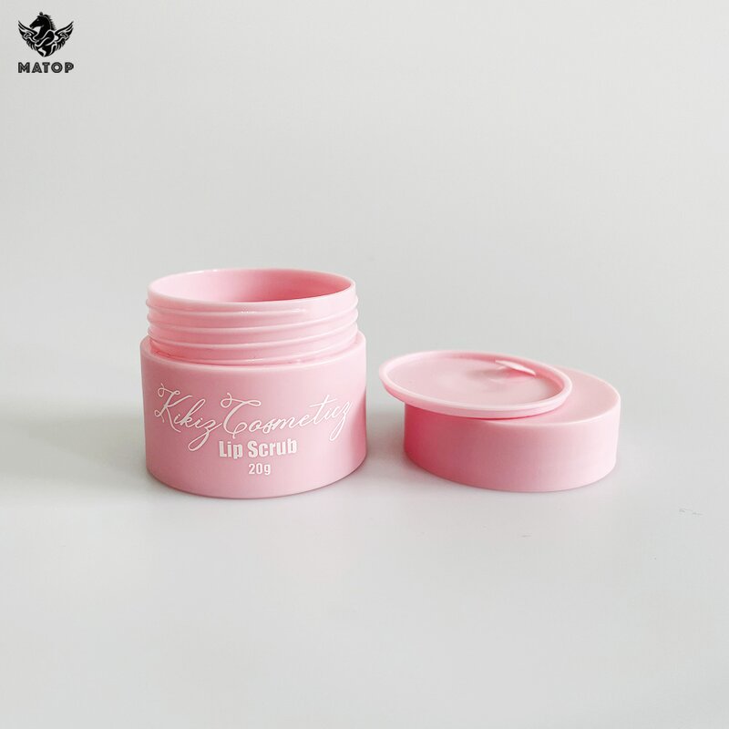 Cosmetic Cream Jar Supplier - Custom Silk Printing 5g-50g Plastic Matt