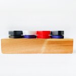 Square Concentrate Jar Supplier - Wholesale Black White Childproof Lid