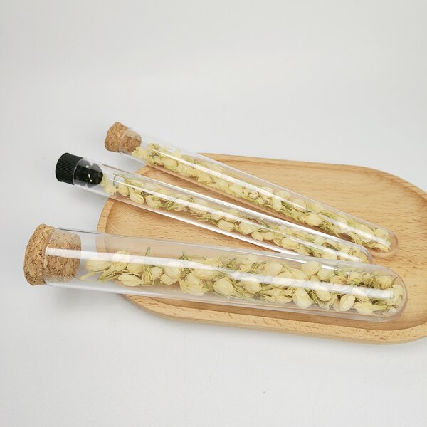 Plastic Test Tubes Factory - Customized Printing Logo 150mm with Cork