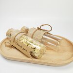 Mini Glass Bottles Factory - 10ml 15ml 20ml With Cork Wooden Stopper