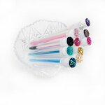 Eyelash Cleaning Brush Manufacturer - Private Label Blue Mascara Wand Cases