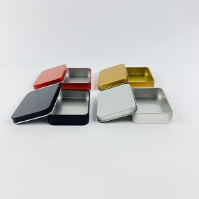 Chocolate Tin Box Manufacturer - Custom Printed Square Metal Gift Box