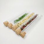 Plastic Test Tubes Manufacturer - Customized Size 200mm with Cork Stopper