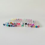 Eyelash Cleaning Brush Manufacturer - Private Label Blue Mascara Wand Cases