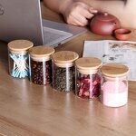 Spice Glass Jars Supplier - Wholesale Custom Printed Borosilicate Bamboo