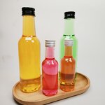 Plastics Spirit Bottles Factory - Custom Colors Stickers 30ml-100ml with