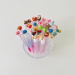 Eyelash Mascara Wand Supplier - Tube Spoolie Nylon False Lash Tool Set