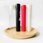 Black Glass Pre Tubes Manufacturer - 120mm Childproof Rolled with Screw Caps